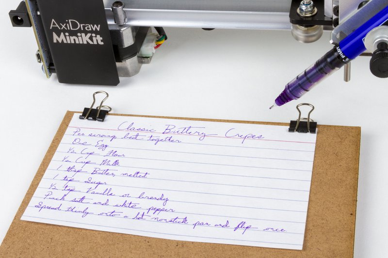 Handwriting without hands Itty Bitty AxiDraw