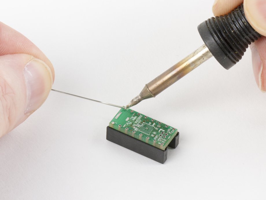 Soldering Flip-Pins onto a PCB